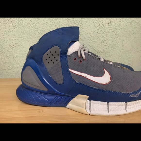 Nike Zoom Kobe Huarache 2K5 ASG All Star PE Grey And Blue Men‎ Size 10